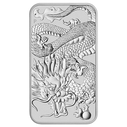1 Unze Silbermünzbarren Dragon Rectangle diverse Jahrgänge - Image 3