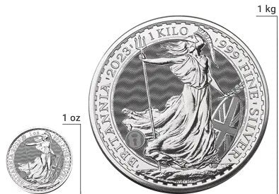 1 Kilo Silber Britannia 2025 - Image 4