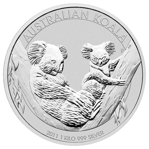 1 Kilo Silber Koala diverse Jahrgänge - differenzbesteuert