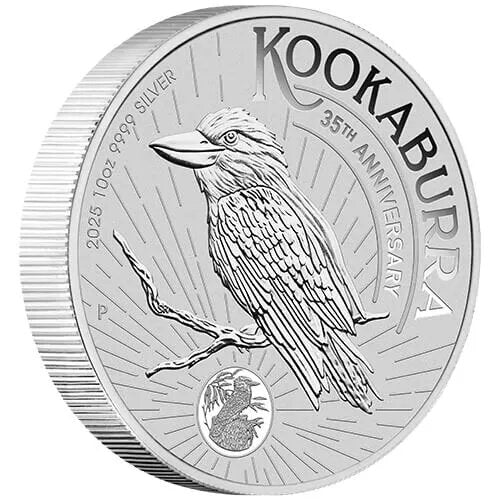 10 Unzen Silber Kookaburra 2025 - Image 2