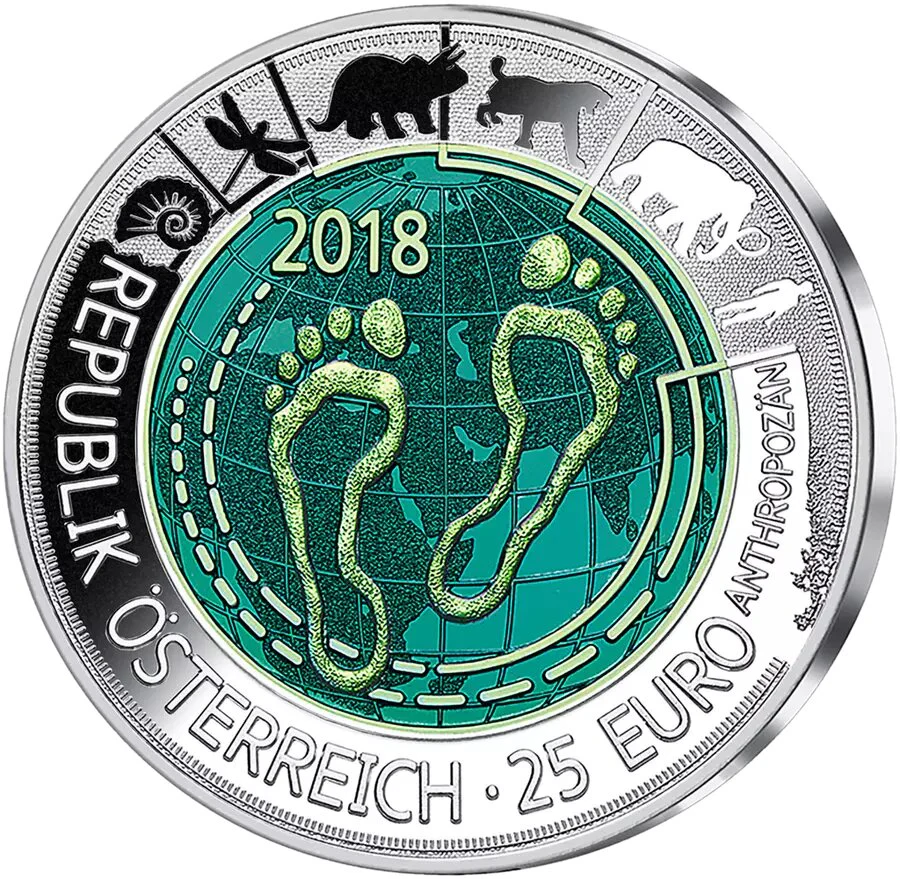 9,0 Gramm Silber Niob "Anthrozophän" 2018 - Image 2