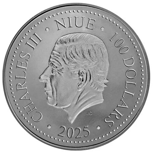 1 Unze Silber Niue Phoenix 2025 - Image 2